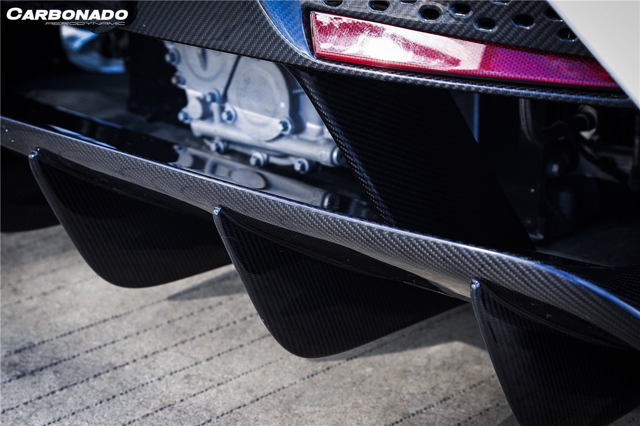 2017 - 2022 McLaren 720s 765LT-Style Rear Bumper and Wing